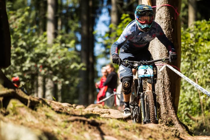   Die Qualifikation gewann Jasper Jauch. Im Rennen hatte er das Nachsehen.
