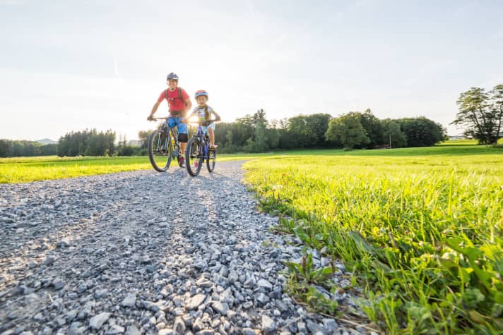   Entspannter Start im Voralpenland - da kommt Freude auf.