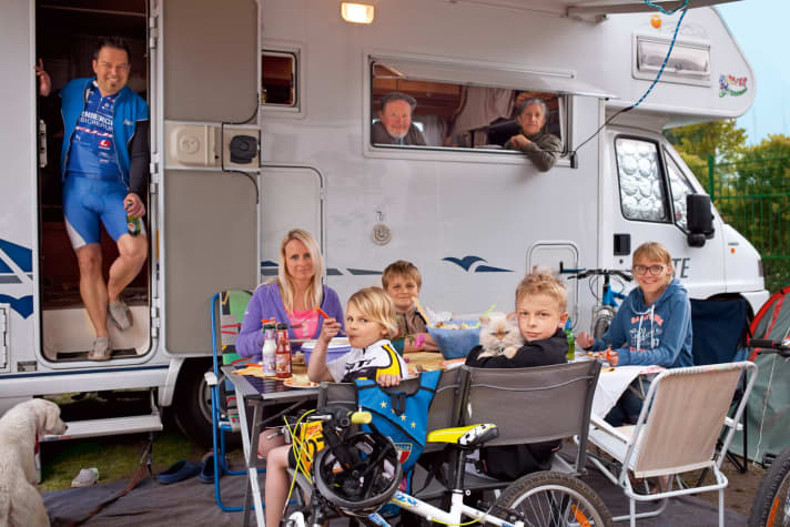 Bike-Hotel für die ganze Familie