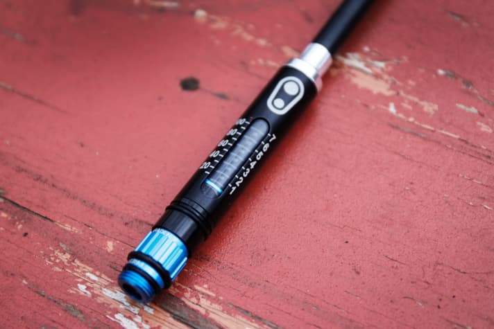   Einzeltest 2017: MTB Minipumpe von Crank Brothers