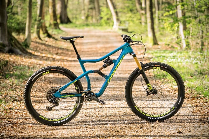 All Mountain Cannondale Trigger 1 Carbon im Test BIKE