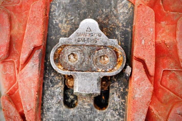   Verschleiß des Cleats