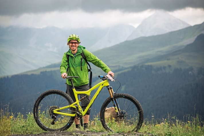   Ibis Ripley LS, Wolfgang Watzke, (photographer and BIKE tester)