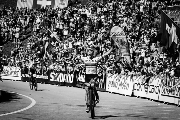   "Sooner or later someone is going to beat me. I've already been thinking about it." Nino Schurter