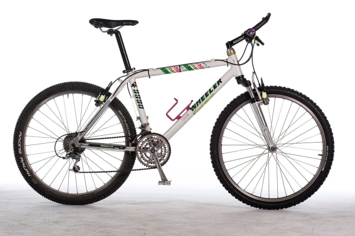 Old MTB: e.g. Wheeler 9900, 100 to 300 euros No cult status even then? An old bike will always just be an old bike. OK for riding, unsuitable as an investment.