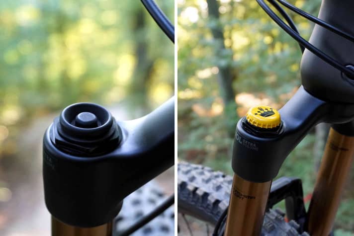   Beer Your Bike Air Top Cap: The crown cap replaces the often colourful but rather boring air valve covers.