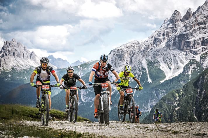   A unique feature of the Dolomiti Superbike is that the route is always ridden in alternating directions throughout the year. The organisation and flair make the Dolomiti a great experience.