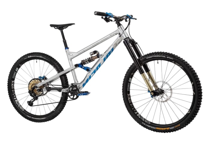   Noble in all parts. Nicolai has selected only the best of the best for the complete bikes.