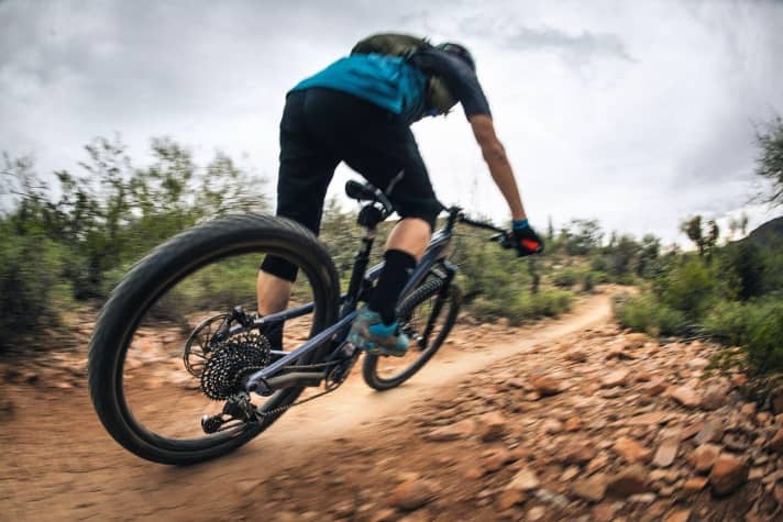   Auf der Präsentation in Arizona konnten wir die neuen AXS-Komponenten von Sram bereits ausgiebig fahren. Mehr dazu in BIKE 4/19.
