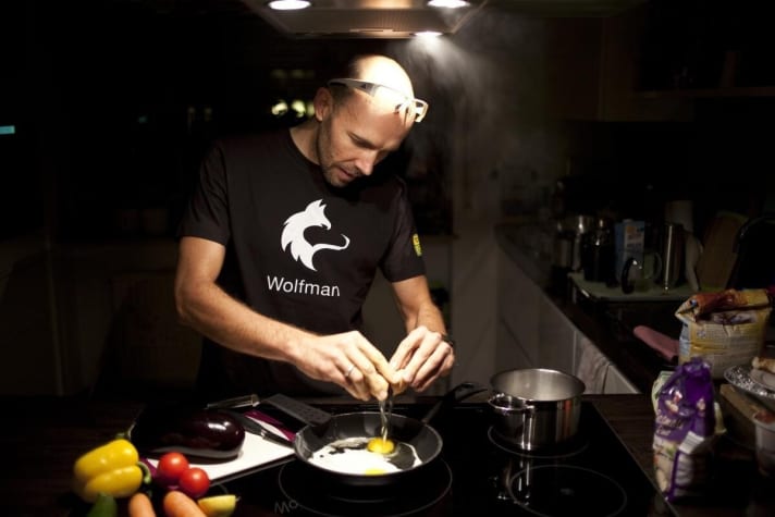   Still at the starting line at the age of 43 and meticulously watching his diet during the peak: Wolfram Kurschat.