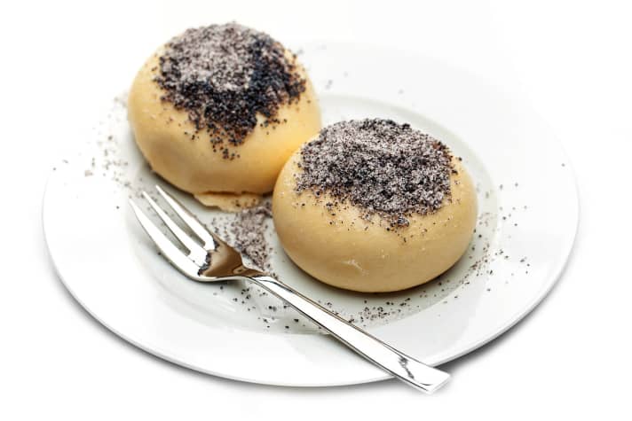 Germknödel für die schnelle Energiezufuhr dank viel Zucker und Stärke.
