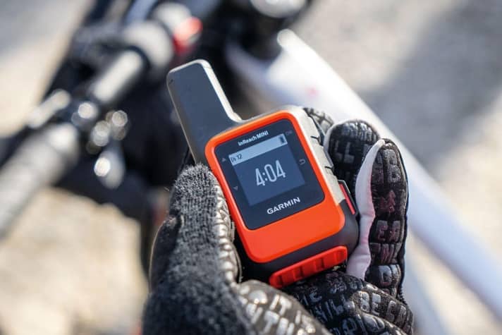   Dank eines Garmin inReach Mini kann man die Tour in Echtzeit auf einer Landkarte verfolgen. Klick’ einfach Mitte Mai auf die BIKE-Website und verfolge die Fahrt.
