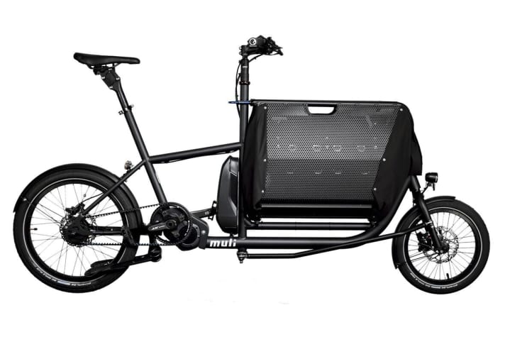 GOLD AWARD WINNER - e-muli STEPS Manufacturer: Muli Cycles Statement from the Eurobike Award jury: "The new cargo bike from Muli Cycles impressed us with its clear, simple design language and the successful integration of the new Shimano drive. Utility has priority here, which makes the manoeuvrable, small and space-saving cargo bike a very practical, but also successful utility animal."
