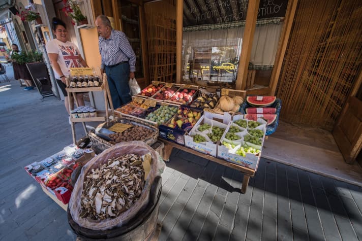   Always part of the Apenninica: delicious food.