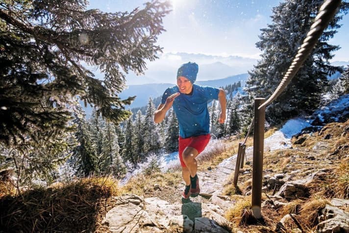  More endurance through running training