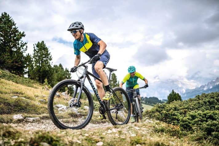   Getestet haben wir die zehn Hardtails auf dem Sunny-Benny-Trail im Vinschgau.