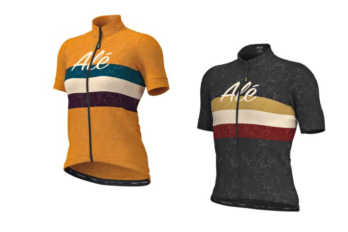    Alé Cycling Vintage Trikot (je 1 St., Wert je 96 Euro)   Egal ob Touren-Fahrer, Gravel-Biker oder Café-Racer: Die schicken Vintage-Shirts von Alé verpassen selbst dem größten Style-Muffel etwas modischen Glanz. Drei Trikottaschen bieten Platz für Proviant, und der Reißverschluss lässt sich in hitzigen Anstiegen komplett öffnen. Der gummierte Saum sorgt für zusätzlichen Halt an den Hüften.