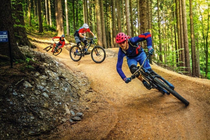   “Erich Popp” heißt der Flow-Trail in der Bikewelt Schöneck.