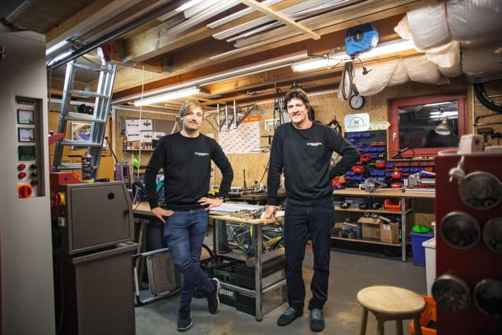   Kevin Dewinski und Chris Reichling haben 2019 Crossworx gegründet.