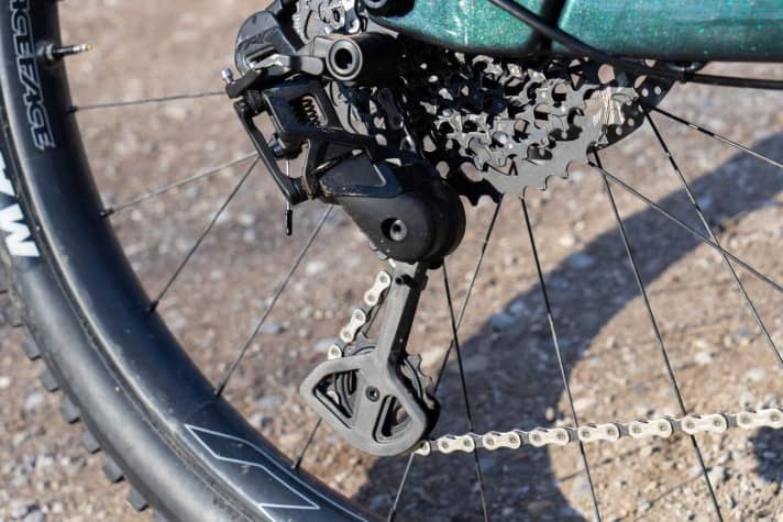   299 Euro kosten TRP TR12-Schaltwerk und Trigger.