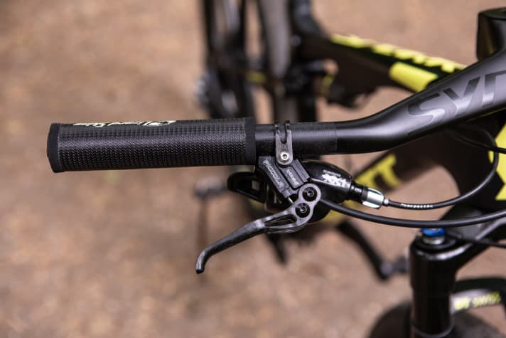   Gebremst wird mal wieder mit der Trickstuff Piccola Carbon.