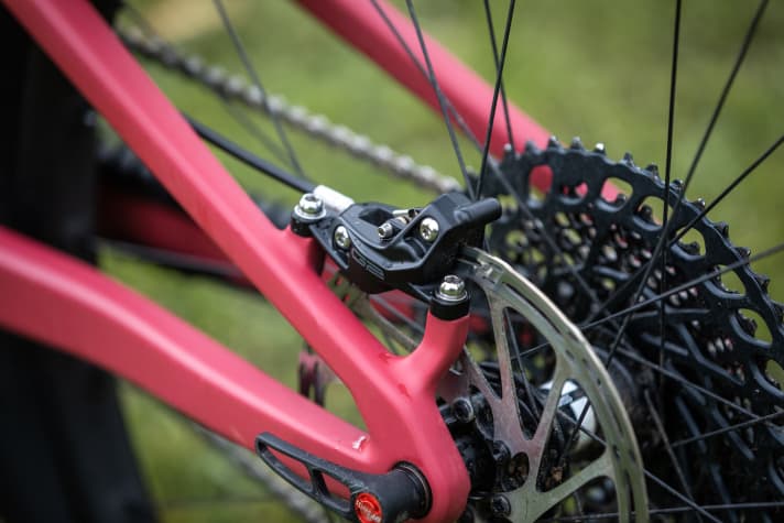   The Americans equip all models with grippy four-piston brakes.