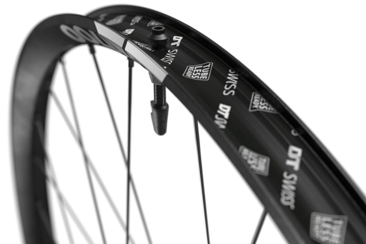   Designed for tubeless use: the new 1700 Spline wheels from DT Swiss.
