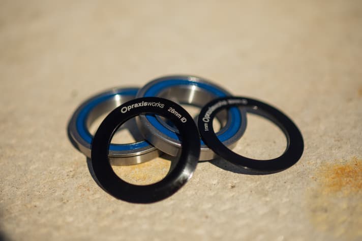   Cube expects better durability from the Praxisworks bottom bracket with Enduro bearings.