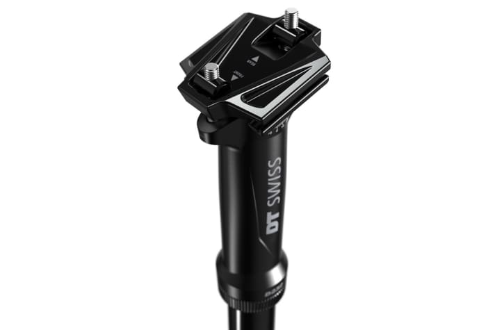   Bei der Alu-Version verzichtet DT Swiss auf den Kopf aus Carbon. 