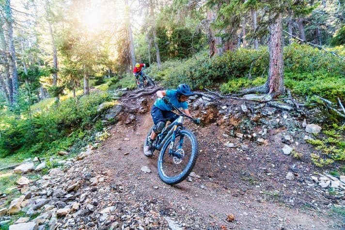   Haideralm, 3-country enduro trails