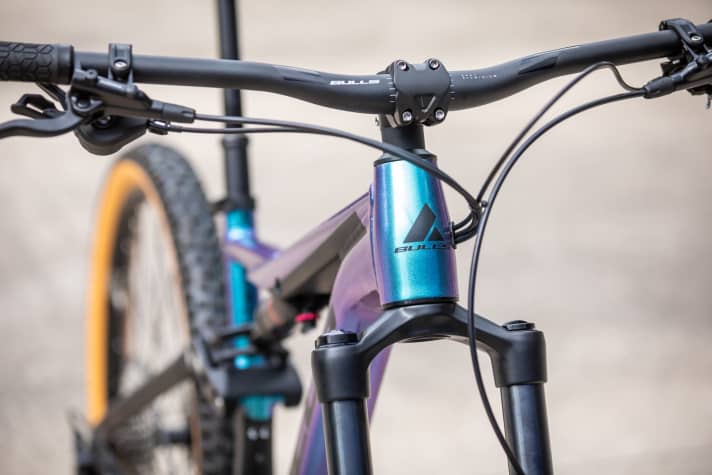 Right on trend for 2021: paint finishes in a rainbow design.