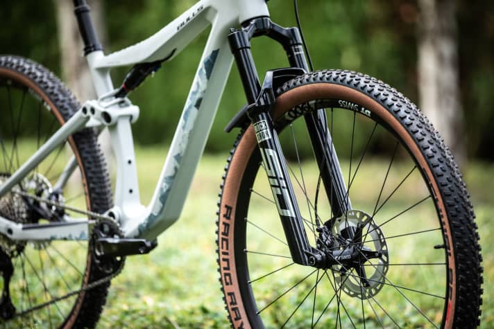 11,8 Kilo (BIKE-Messung) bringt das Bike auf die Waage.