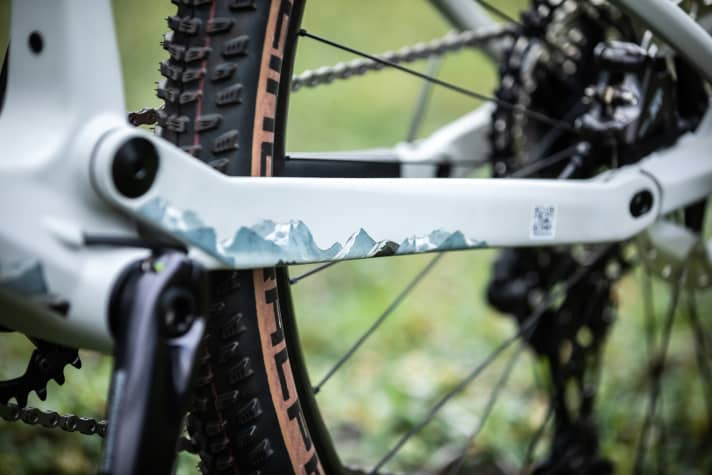 429 Millimeter messen die Kettenstreben.