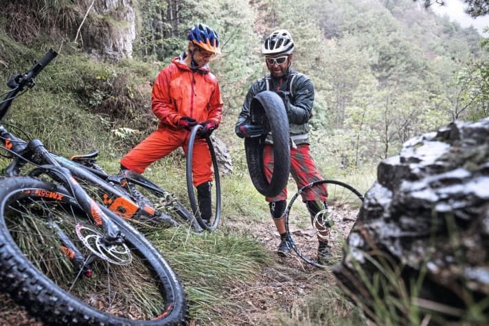   Der Dalco-Trail hat zugebissen.