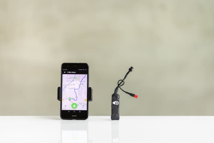 The BikeTrax GPS tracker is only available for e-bikes. The €199 devices are available for all common e-drives.