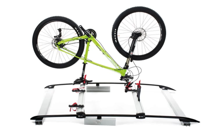 <a href="http://www.adlerbikes.de/" target="_blank" rel="noopener noreferrer nofollow">Adlerwerke</a> Bicycle Carrier - Gold Award The ultra-compact and lightweight bike carrier even holds carbon bikes securely on the handlebars and saddle.  Jury Statement: Due to its small size, this carrier system, which impresses with its simplicity, can be easily adapted to existing carriers. By attaching to the handlebars and saddle, it is a quick and inexpensive solution for transporting high-quality bikes.