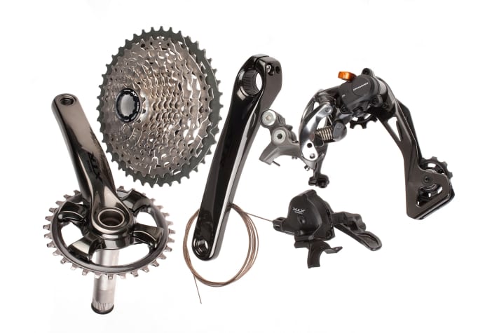 Die „alte“ Shimano XTR Schaltgruppe, die M9000.