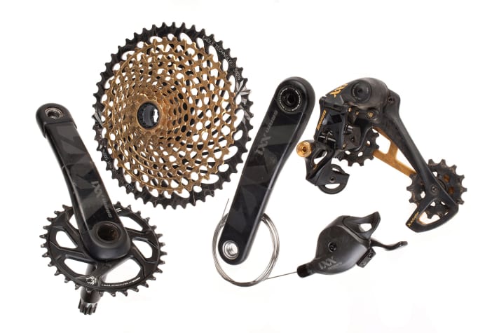 The Sram XX1 Eagle groupset is the highest quality mechanical 1x12 drivetrain from the Americans.