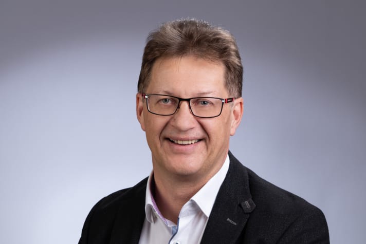 Alfons Urban aus dem Entwicklungs-Team von Tunap Sports arbeitet unter anderem mit dem Profi-Team Bora-Hansgrohe zusammen.