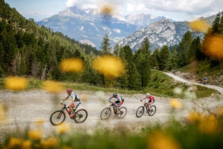  Schön – und schön anstregend. Die BIKE Transalp.