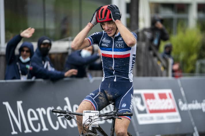   Jordan Sarrou can hardly believe his luck, even a little later at the press conference he only said: "I can't believe it. It feels like I'm in a dream, I'm lost for words."