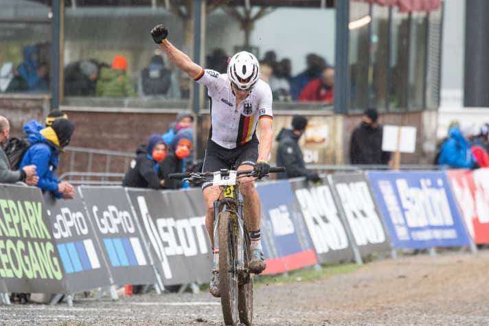   Max Brandl had secretly harboured hopes of a top 10 finish, but was very satisfied with twelfth place at his first Elite World Championships.