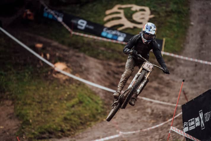   Tahnee Seagrave. Die Ex-Siegerin von Leogang dieses Jahr chancenlos auf Rang elf.