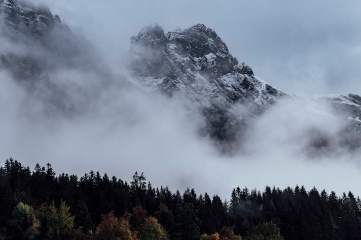   Sieht auf Fotos gut aus. Das kalte und nasse Wetter war den Fahrern im Finale aber ein Graus.