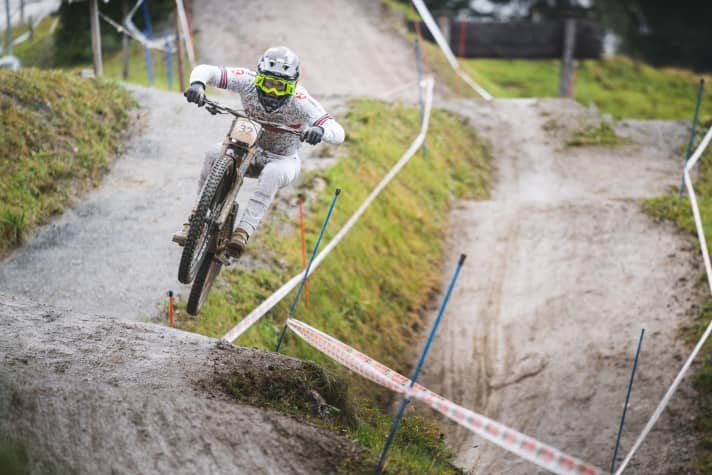   British rider Reece Wilson won the Downhill World Championship title in Leogang in October 2020.