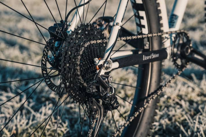   "Gnot-Boost": Der Surly-Hinterbau ist 145 Millimeter breit und kann entweder auf 148 (Boost) oder 142 Millimeter für ältere Laufräder gebogen werden.