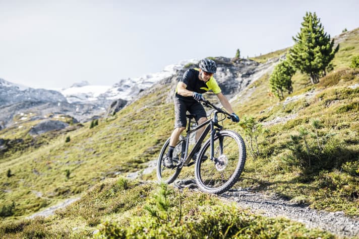   Touring riders looking for a solid all-rounder will find a reliable partner in the Radon. Other bikes in our test group, such as Cannondale or Canyon, are downhill specialists and will knock you out faster on long tours.