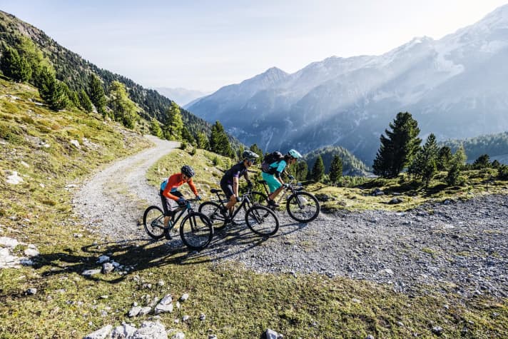   The wheel and frame weight of the Grand Canyon are high compared to the other bikes in our test group. As a result, other bikes climb significantly better.