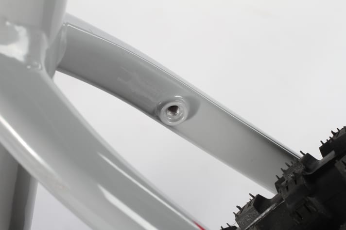   As with most of the bikes in the test, you can also mount a pannier rack on the Grand Canyon.