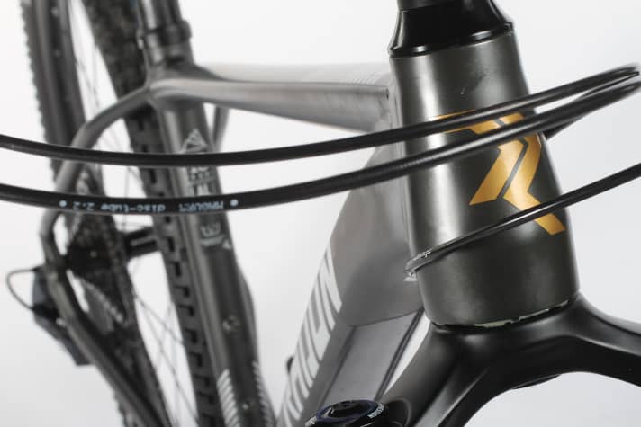   At the heart of the Jealous AL is the lightweight, extremely rigid aluminium frame.